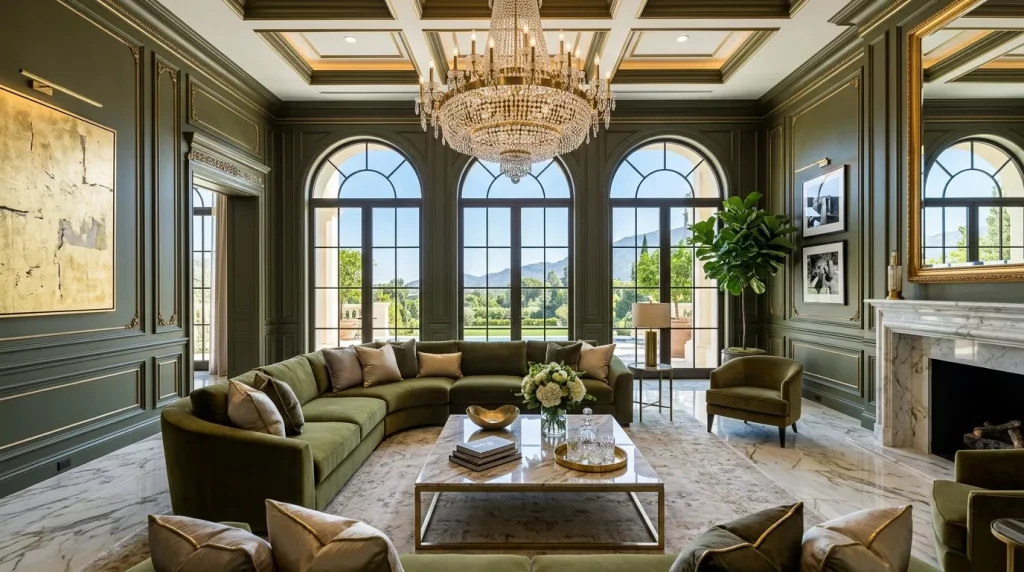 Olive Green Living Room Ideas That Actually Wow 2 olive green living room mansion 202606192310 6a358637cae1b