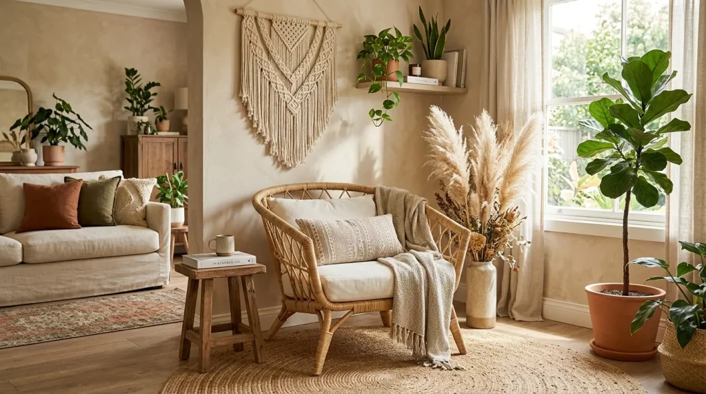 Accent Chair Ideas to Elevate Your Living Room 6 rattan chair with cream cushions 202606302205 6a43f783ee179