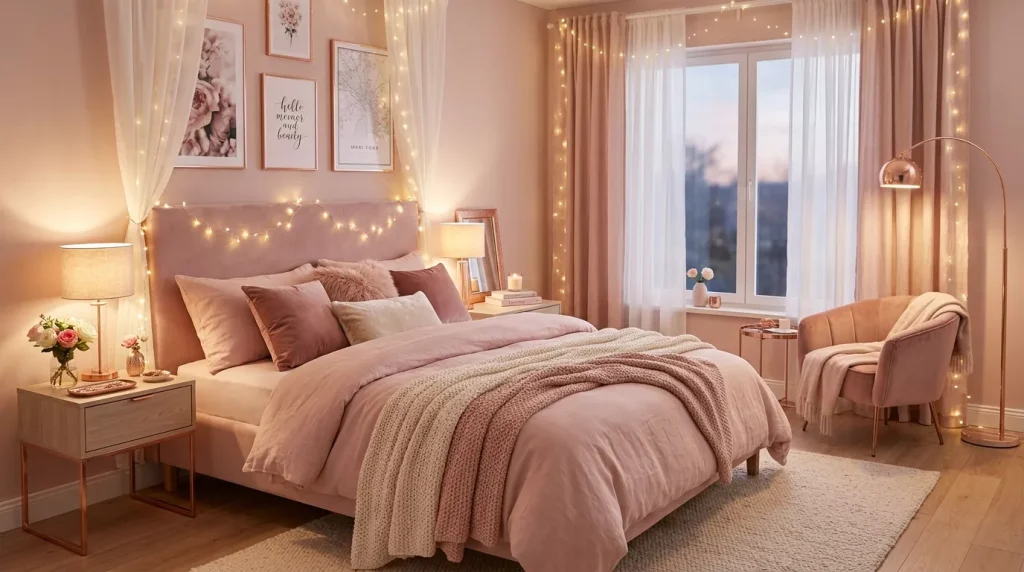 Blush Pink Bedroom Aesthetic Ideas for a Dream Space 7 romantic blush pink bedroom aest 202606162355 6a319c5a74f2a