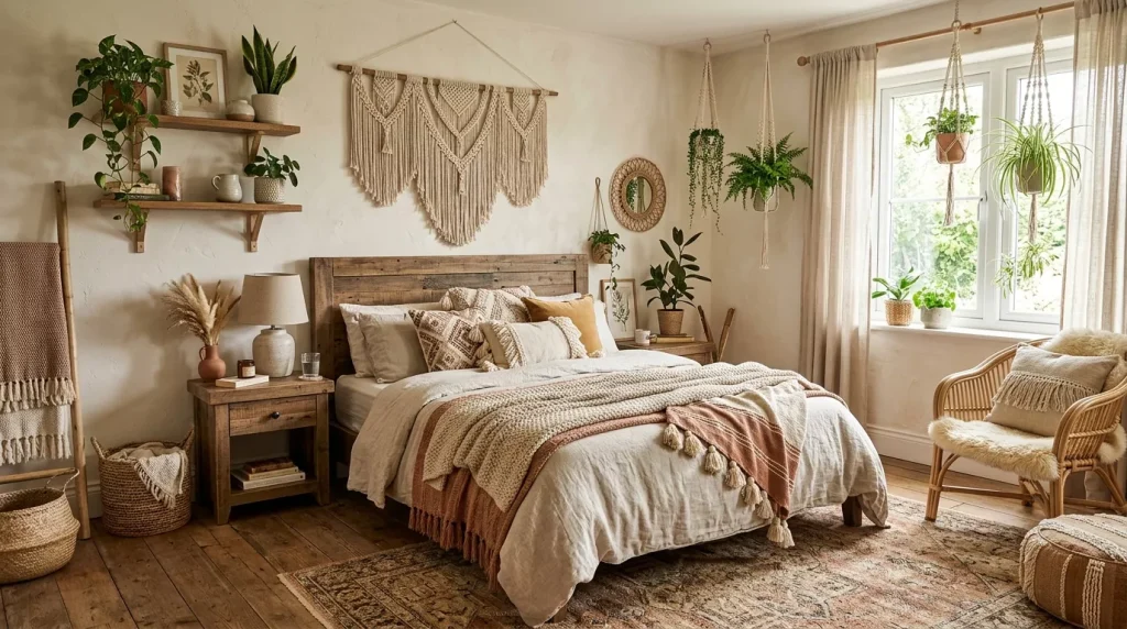 rustic boho bedroom macrame art 202606071549 6a254ce23fd0f