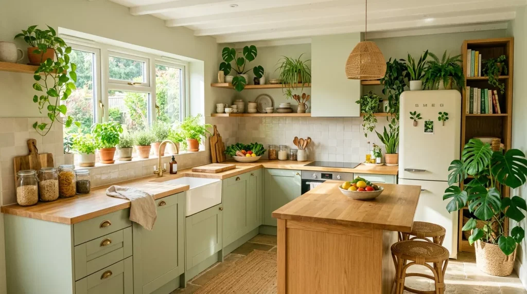 sage green kitchen with plants 202606081811 6a26bf983deeb