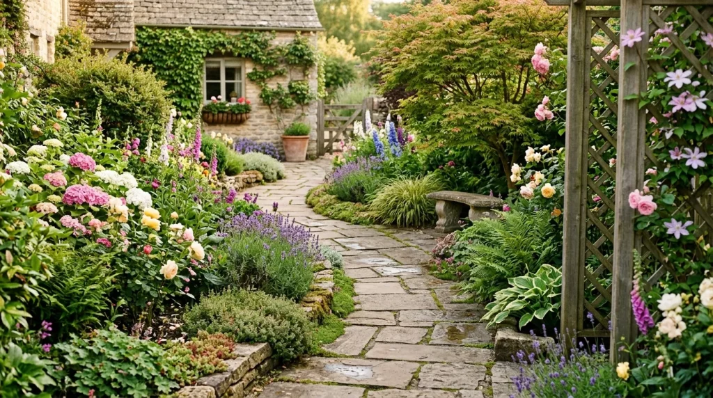 Small Garden Ideas: 25+ Smart Designs to Inspire You 16 small garden with stone pathway 202606071658 6a255d153a8ee