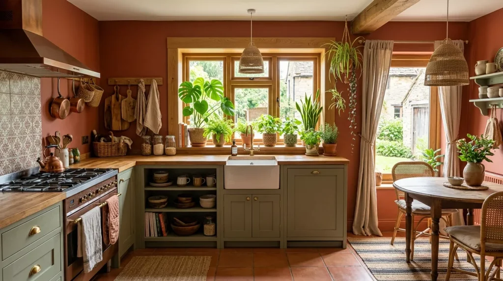 Terracotta Kitchen Color Scheme Ideas That Wow 11 terracotta kitchen with indoor p 202606132308 6a2d9cdeeb0a8