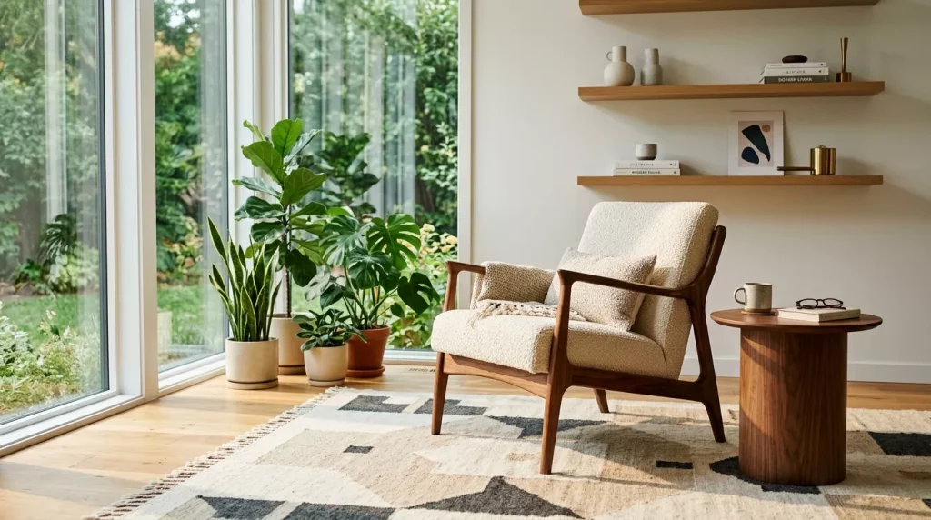 Accent Chair Ideas to Elevate Your Living Room 3 walnut accent chair cream uphols 202606302204 6a43f7873f7ce