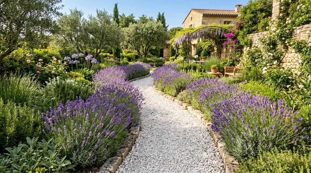 white gravel path lavender rows 202606252250 6a3d6a7e0f3cb