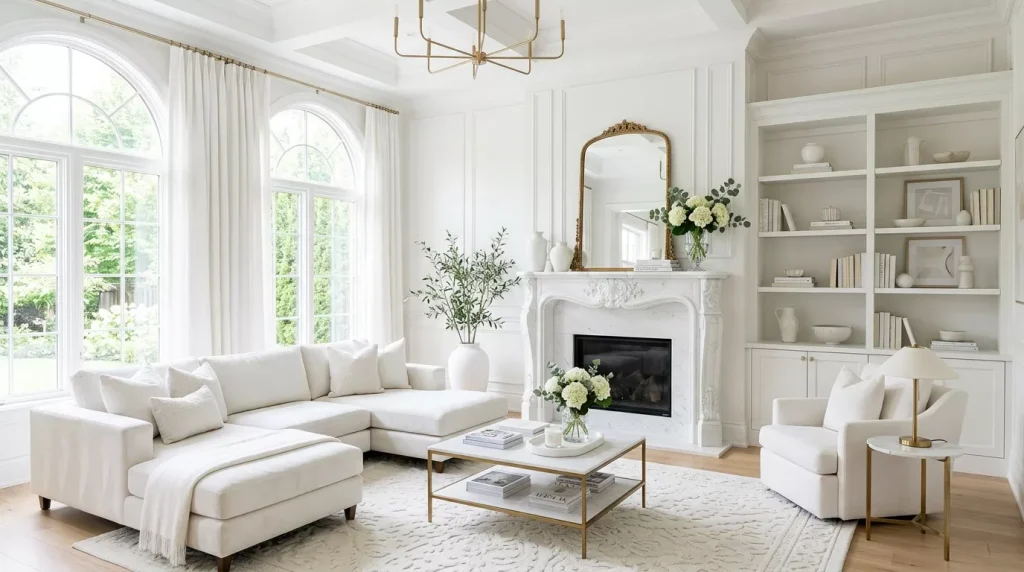 All-White Living Room Ideas: Design Tips & Inspiration 16 white living room with marble 202606121442 6a2bd4f624225
