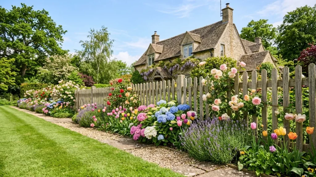 wooden fence with flowers 202606280130 6a40330ab138a