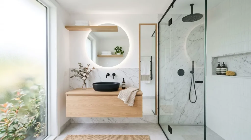 Rainfall Shower Head Ideas to Transform Your Bathroom 10 bathroom with rainfall shower head 202607012253 6a455499793d0