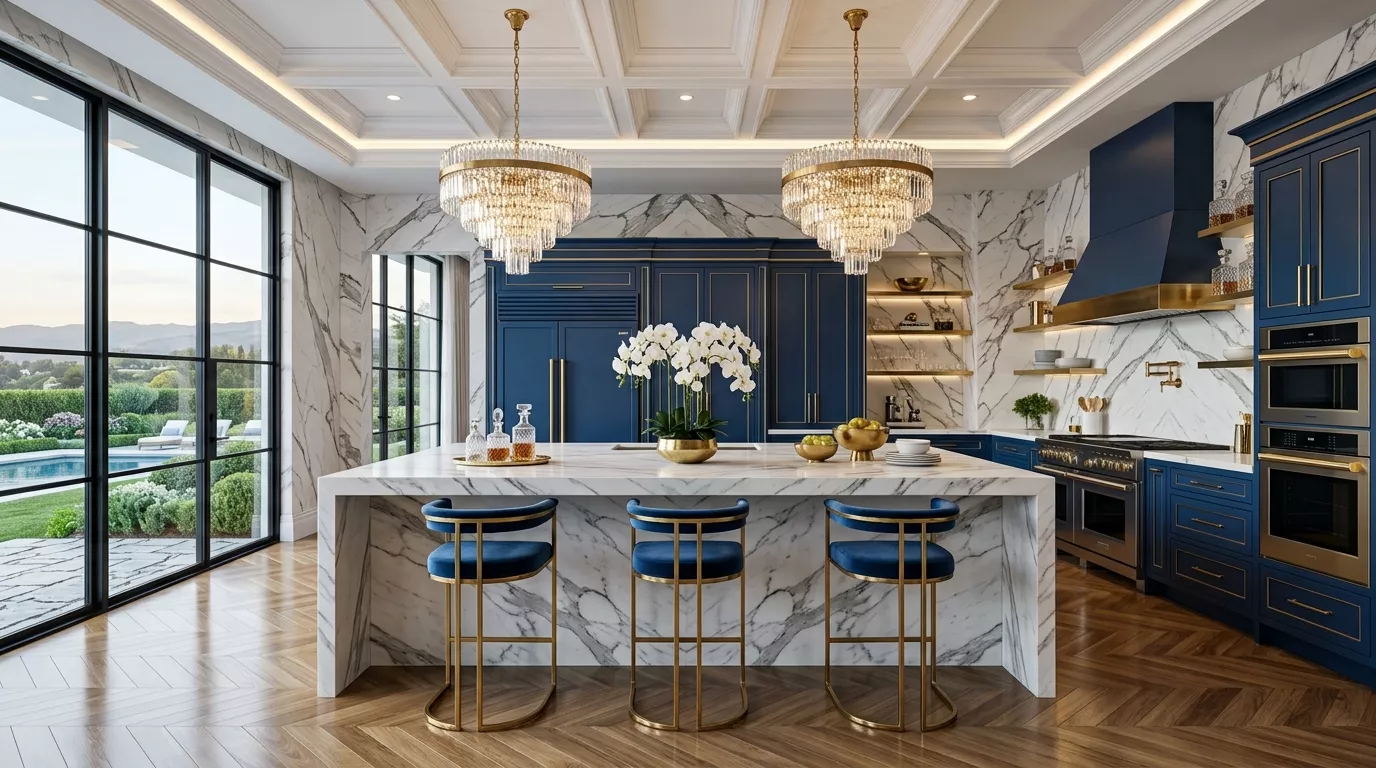 Blue Kitchen Cabinet Ideas for a Stunning Makeover