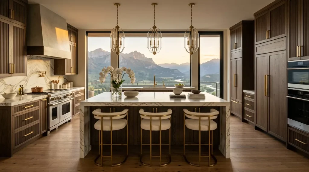 Kitchen Cabinet Hardware Ideas to Upgrade Any Space 1 luxury kitchen with marble island 202607032214 6a47ee0c63576