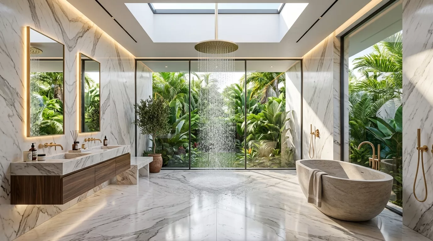 Rainfall Shower Head Ideas to Transform Your Bathroom