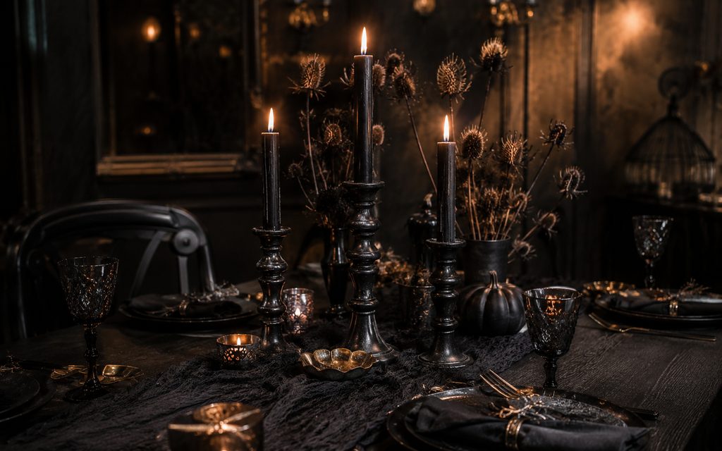 black-candle-cluster