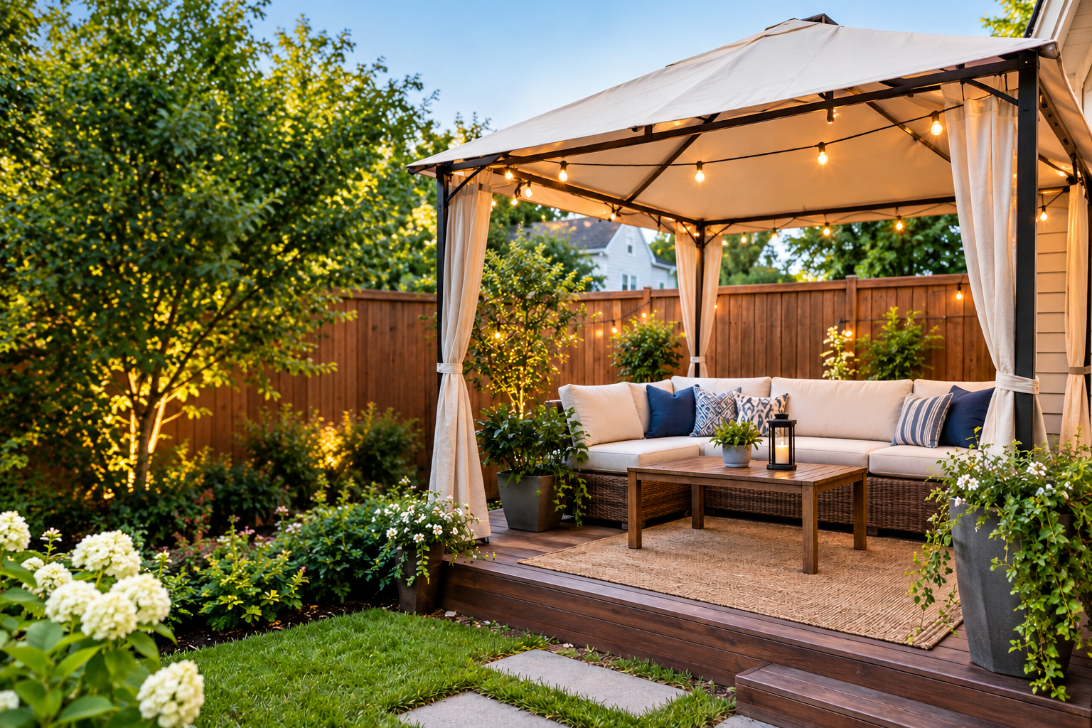 Canopy Ideas for Small Backyards