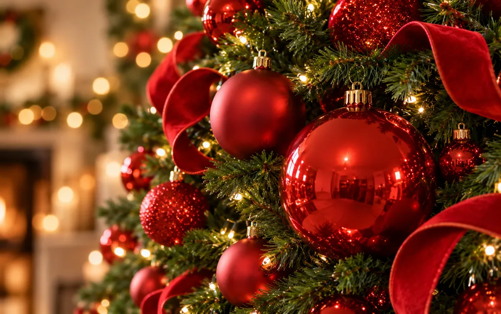 18 Jaw Dropping Grinch Tree Decorations you Need to Try this Holiday Season that will Turn Heads 2 Jumbo red ornaments on a tree